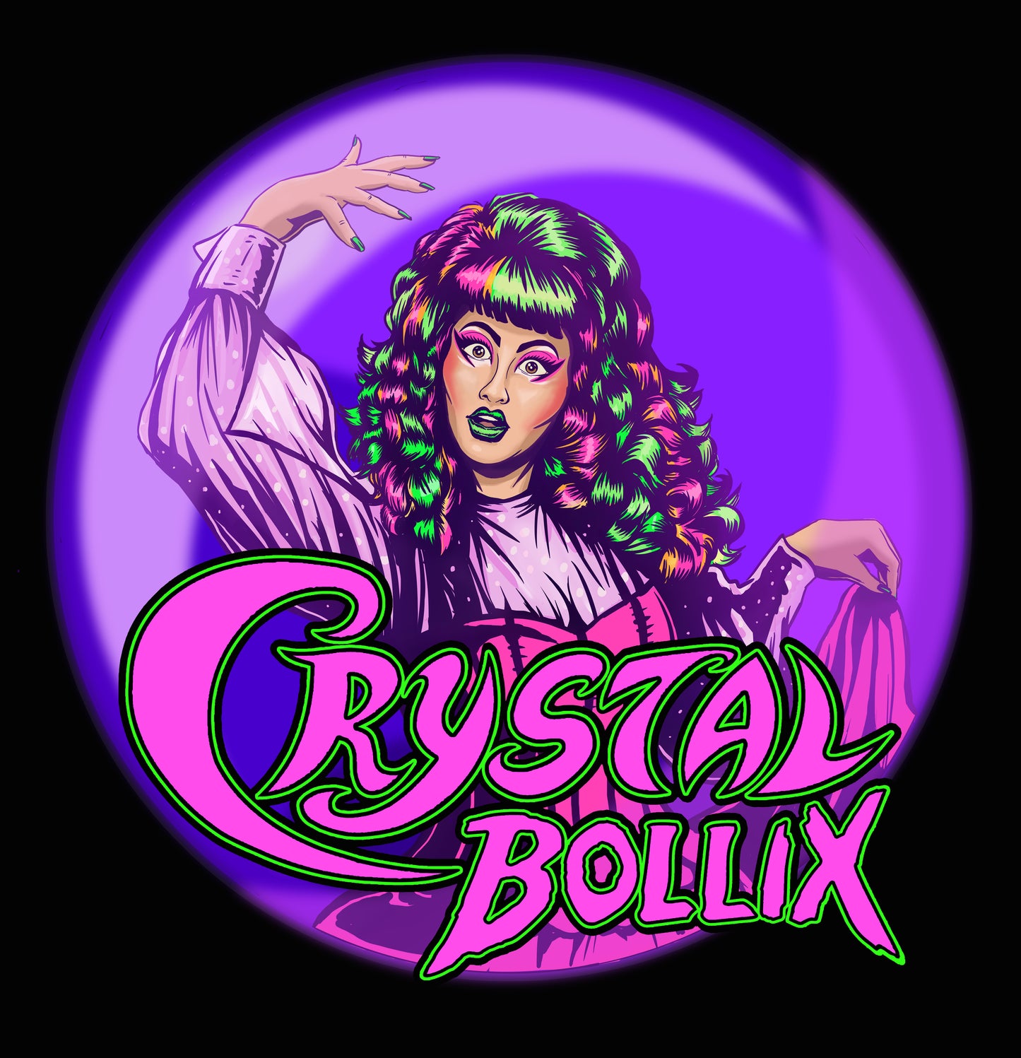 Crystal Bollix Sticker